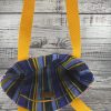 Floral Delight & Vertical Stripes Reversible Tote - Image 3